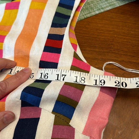 Ronni Nicole dress Size 10. Linen/rayon blend  2 side pockets. EUC - Picture 10 of 11